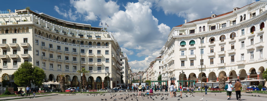 Aristotle Square in Thessaloniki